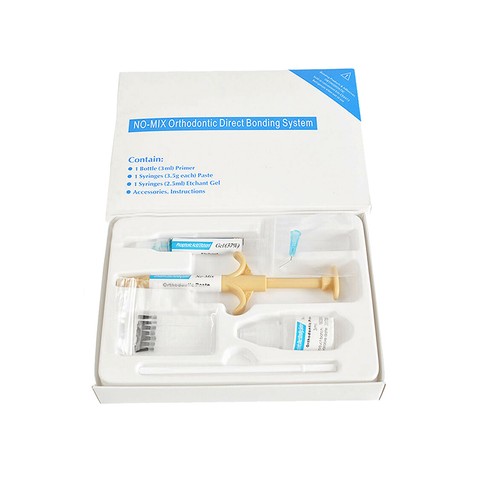 Dental Brackets /Orthodontic Light Cure Adhesive Kit/Blue Green Glue/Mini No-Mix - Picture 8 of 47