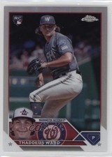 2023 Topps Chrome Update Refractor Thad Ward Thaddeus Ward #USC126 g1d