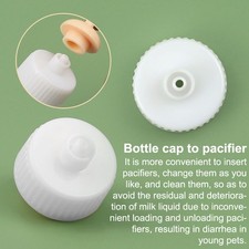 Pet Kitten Feeding Bottle Nipple Feeder Can Squeeze Liquid Milk Nursing Bottle