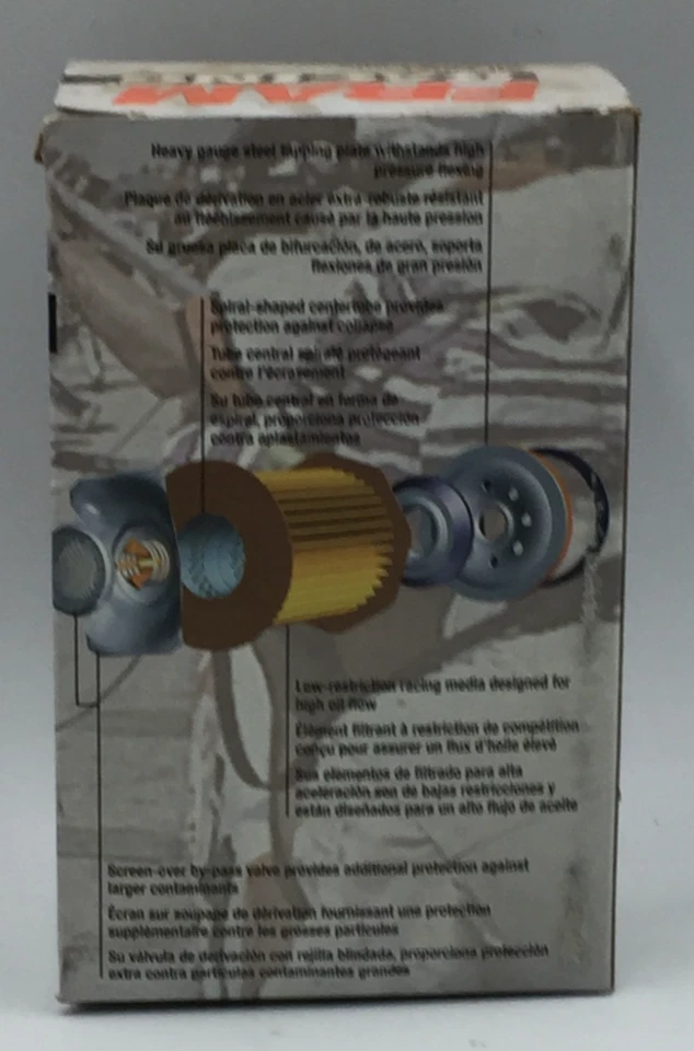 FRAM Racing Hp1 High Performance Spin-on Oil Filter Brand New In Box - Imagem 2 de 4