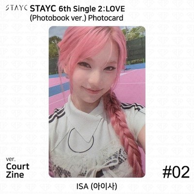 STAYC The 6th Single Album 2:LOVE Photobook/PLVE ver. Photocard | eBay