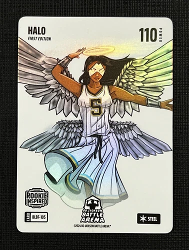 Bo Jackson Battle Arena HALO "Angel Reese" Blizzard Battlefoil Steel #BLBF-105