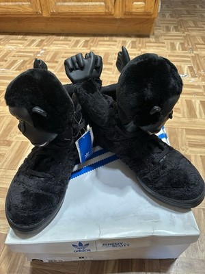 Adidas Jeremy Scott Gorilla JS Black V24424 - RARE SIZE 12.5 - NEW