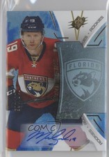 2016-17 SPx Rookies Blue Auto 15/165 Michael Matheson #R-MI Auto t5g