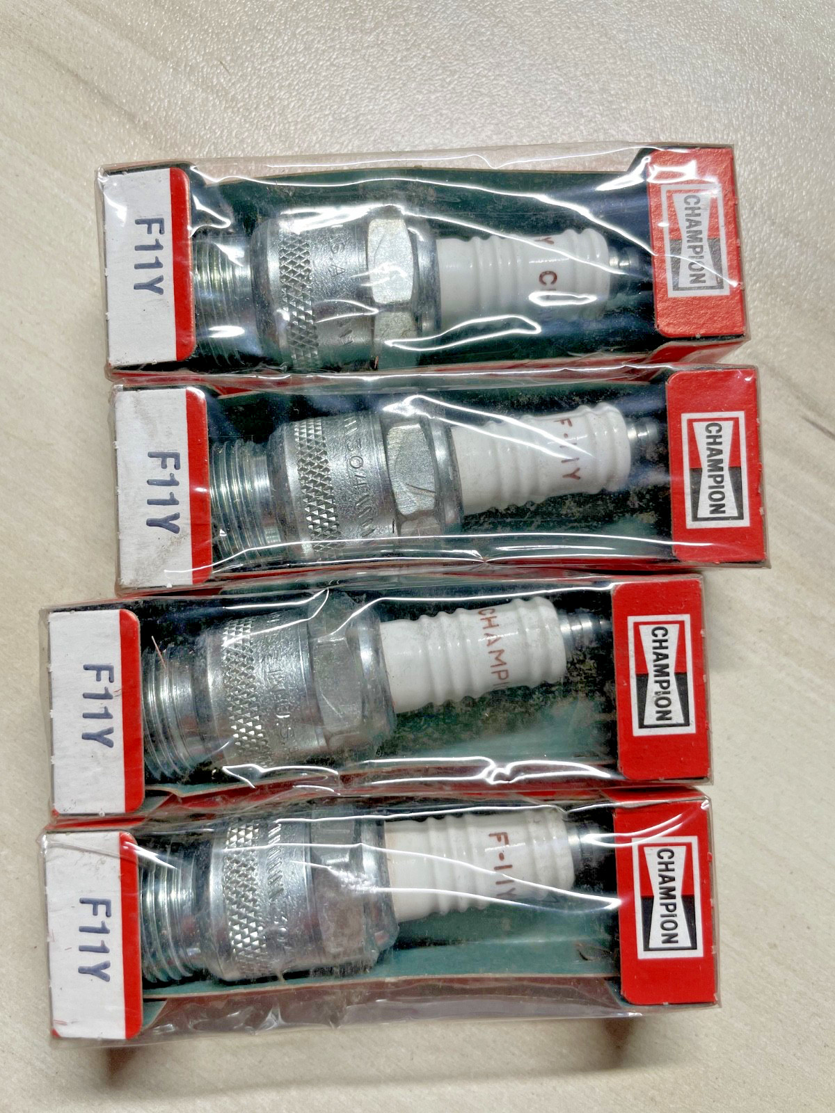 Champion Spark Plugs F11Y,  LOT OF 4
