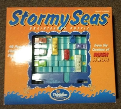 Thinkfun Stormy Seas Puzzle Brettspiel Alter 8 bis Erwachsene vollständig hervorragend...