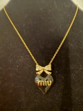 Beautiful Upcycled Luxury Button/zipper Pull Charm Necklace