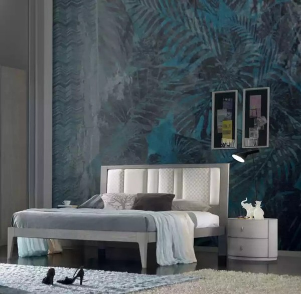 Bett 3Tlg. Schlafzimmer Design Luxus Schlafzimmer MöBel 2X Nachttische-image