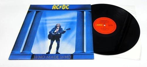 AC/DC Who Made Who 12" Vinyl LP Record 1986 Aussie 1st Press Red Label EX