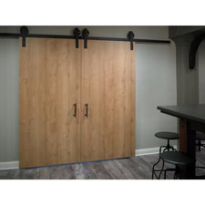 4 Ft. X 8 Ft. Laminate Sheet in Planked Urban Oak with Natural Grain Finish