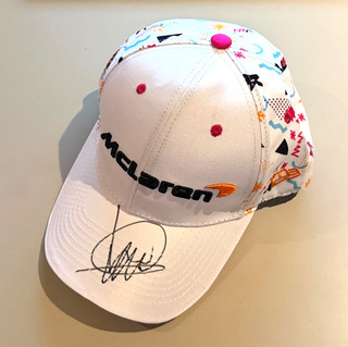 Lando Norris Signed McLaren F1 Cap with Certificate of Authenticity (COA)