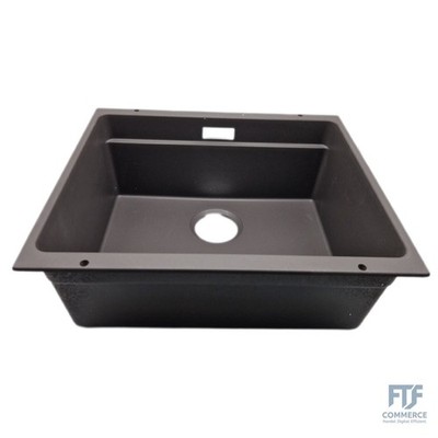 BLANCO ETAGON 500-U | Granitspüle aus SILGRANIT felsgrau | Einbauart: Unterbau |