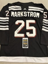 JSA COA JACOB MARKSTROM Signed Autographed New Jersey Devils Hockey Jersey 