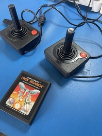 Atari CX2600A System - Joysticks, Paddles, Pad - &ldquo;Walking Dead Edition&rdquo; - Works!