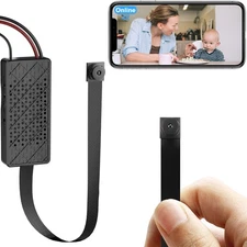 SAMMICINCO Camera DIY Mini Camera Portable and Wireless Nanny Cam 1080P HD wi...