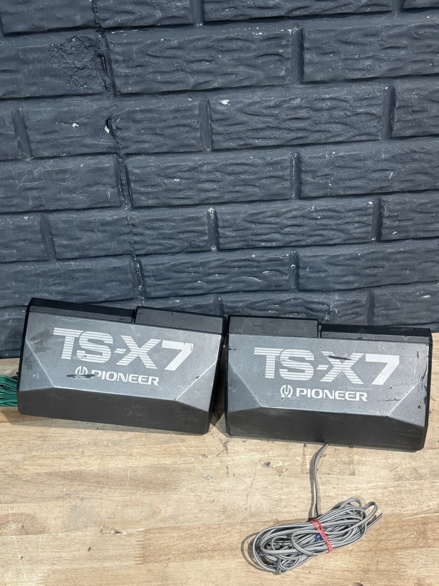 Pioneer TS-X7 Surface Mount Two Way Vintage Car Speakers Set | eBay