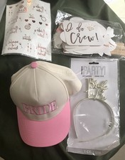 Bride to Be Bridal Shower Decoration Set Bachelorette Supplies Kit Events