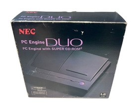 NEC PC Engine DUO Console Complete Boxed Set Cleaned