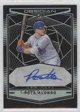 2019 Panini Chronicles Obsidian Auto Pete Alonso #OA-PA Auto 1q7