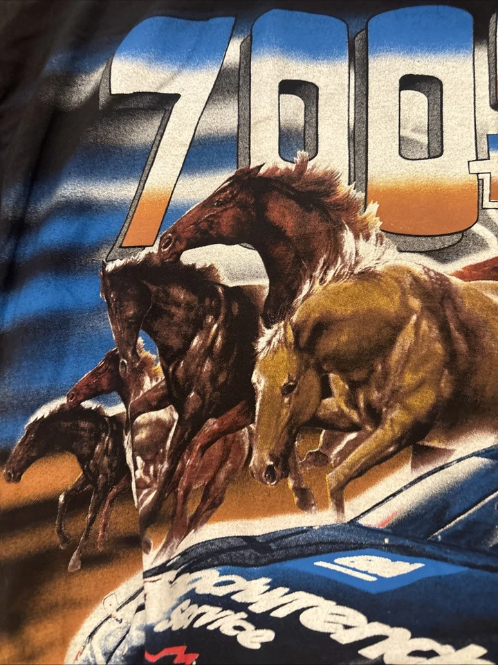 Vintage 1997 Dale Earnhardt Goodwrench Chase NASCAR 700 Horses AOP Shirt XXL - Image 3 of 4