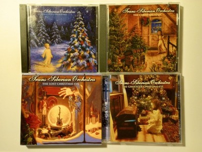 4 CD + 1 booklet lot TSO Trans-Siberian Orchestra Christmas Eve Attic Lost Ghost