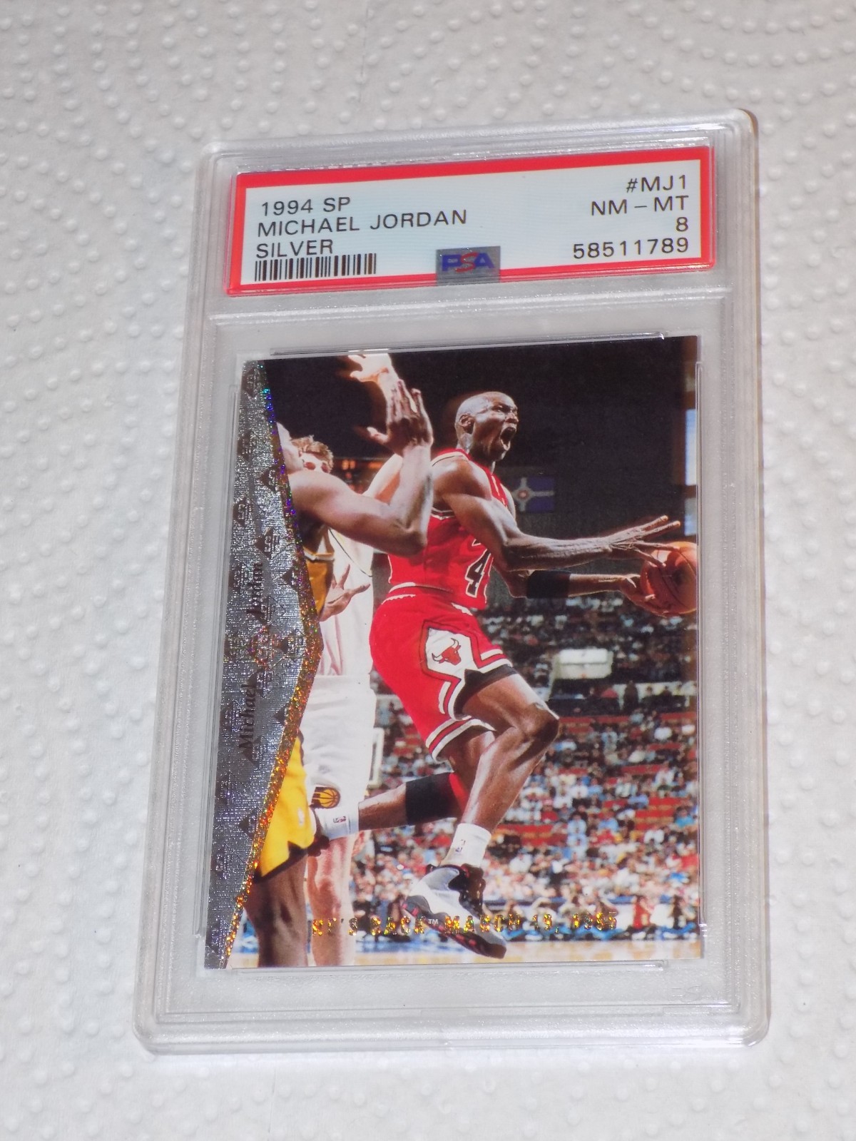 MICHAEL JORDAN PSA 8 NM/MT 1994 SP SILVER #MJ1