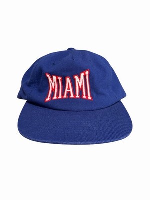 Vintage Stray Rats Miami Arch Logo Snapback Hat Made In USA Rare