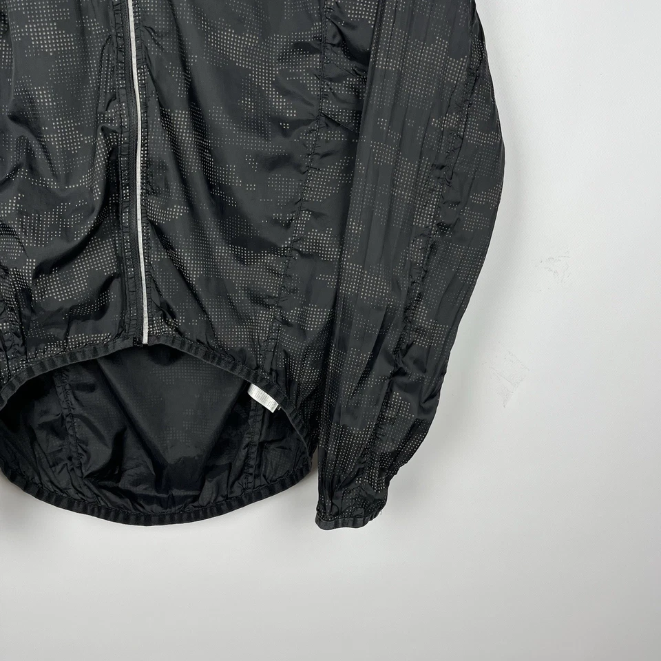 Chaqueta de ciclismo Endura cremallera completa para hombre talla S negra manga larga reflectante Top Foto 4 de 4