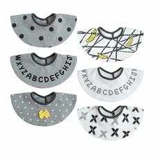 Baby Bibs for Boys and Girls Cotton Baby Eating Bib for Drooling and Teething...