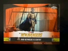 Marvel Topps Chrome - Bob Reynolds is Sentry - New Avengers - 1/25 - Thunderbolt