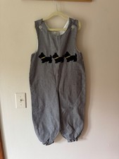 Vintage Kelly&rsquo;s kids plaid checkered jumpsuit