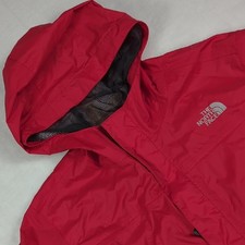 The North Face Kids Hyvent Hooded Full Zip Rain Coat Size Large
