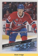 2020-21 Upper Deck Young Guns Lukas Vejdemo #490 READ 10v6