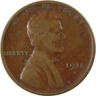 1911 S Lincoln Wheat Cent VG Very Good Penny 1c Coin SKU:I26167