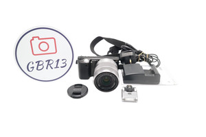 Sony Alpha NEX-5 14.2MP Mirrorless Camera with 18-55mm Lens, Shutter Count 1858