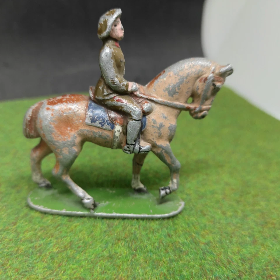 QUIRALU militaire chasseur alpin à cheval défilé WWII - Photo 4/4