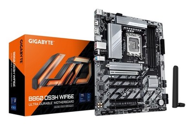 Motherboard Gigabyte B860 DS3H WIFI6E - ATX - Socket LGA1851 - Intel B860
