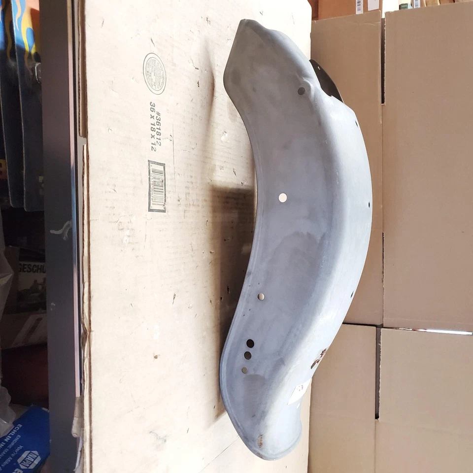 Guardabarros trasero de acero Harley FXST 2000^ Softail personalizado Bobtail Springer ¡chico malo! Foto 2 de 4