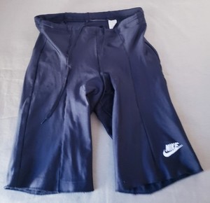 VINTAGE Nike Cycling Shorts Adult Black Made In USA