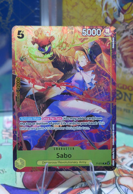 Sabo P-073 One Piece TCG English Premium Best Selection Vol. 3 PROMO