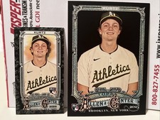 Nick Kurtz 2025 Topps Allen & Ginter X & Black Mini #296 Rookies