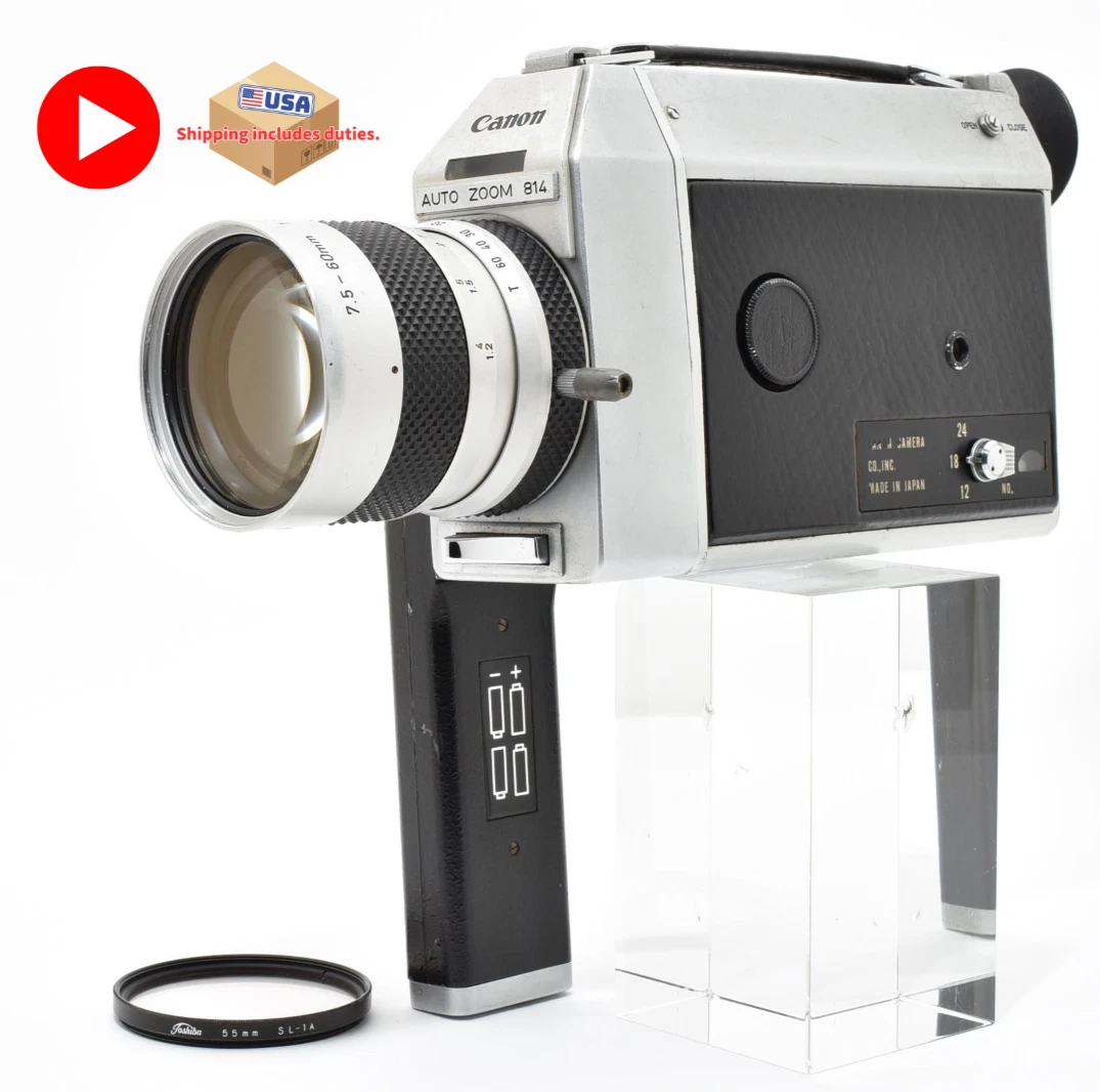 Canon AUTO ZOOM 618 SV SUPER 8 ケース付き Canon AUTO ZOOM 618 SV SUPER 8 ケース付き Canon AUTO ZOOM 618 SV