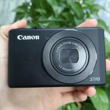 Canon PowerShot S110 12.1MP Digital Camera with 3-Inch LCD Black