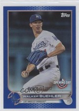 2022 Topps Opening Day Opening Day Blue Foil Walker Buehler #175 fm0