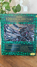 Vintage Christmas Woolworths 120 Multicoloured Musical Effects String Lights