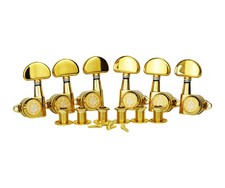 Guyker 6Pcs Guitar Locking Tuners 3L  3R   1:21 Lock String Tuning Key