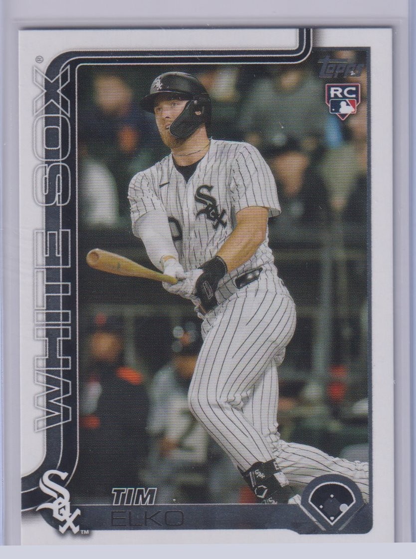 2025 Topps Update Update Chicago White Sox Tim Elko #US224 RC