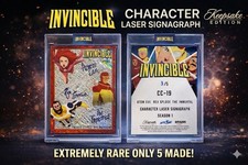 INVINCIBLE - 3/5  Hand Numbered Character Signagraph Keepsake Edition 2025