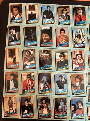 MICHAEL JACKSON Series 2 Complete Trading Card Set - ALL 33 cards - 1984