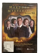 Murdoch Mysteries: Season 10 5-Disc DVD set Brand New Factory Sealed Free Ship